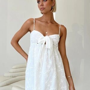 Prince Polly White Granno mini Dress